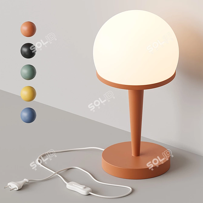 Sphere Table Lamp Divan.ru 3D model image 2