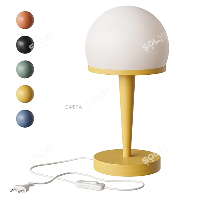 Sphere Table Lamp Divan.ru 3D model image 5