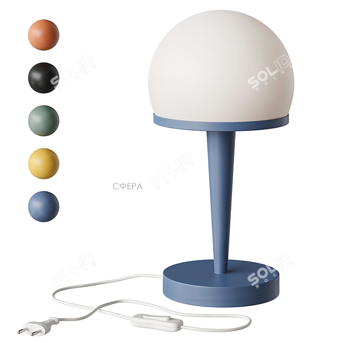 Sphere Table Lamp Divan.ru 3D model image 6