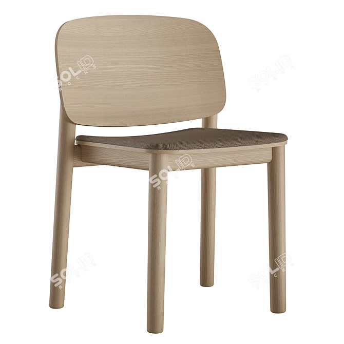 Billiani White Upholstered Chair 3D model image 11