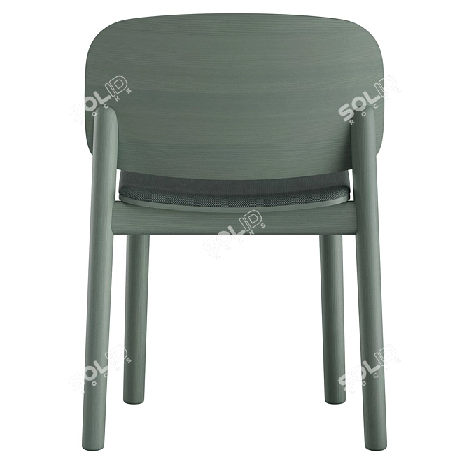 Billiani White Upholstered Chair 3D model image 15