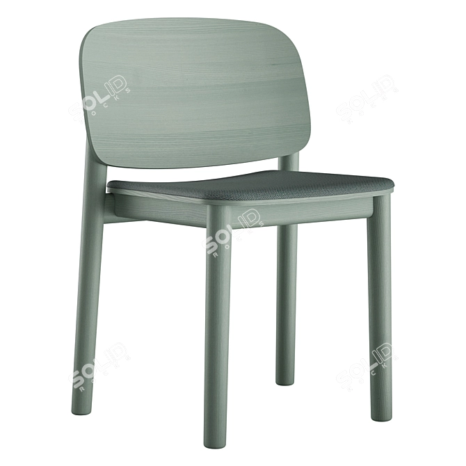 Billiani White Upholstered Chair 3D model image 21