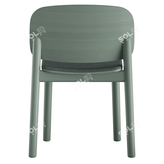 Billiani White Upholstered Chair 3D model image 23