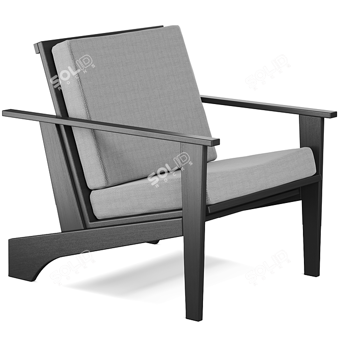 Keng Kian Rotating Armchair Kit 3D model image 1