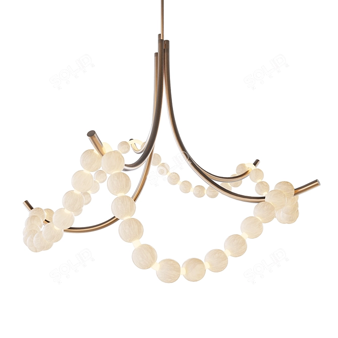  Adjustable Modern Pendant Light 3D model image 3