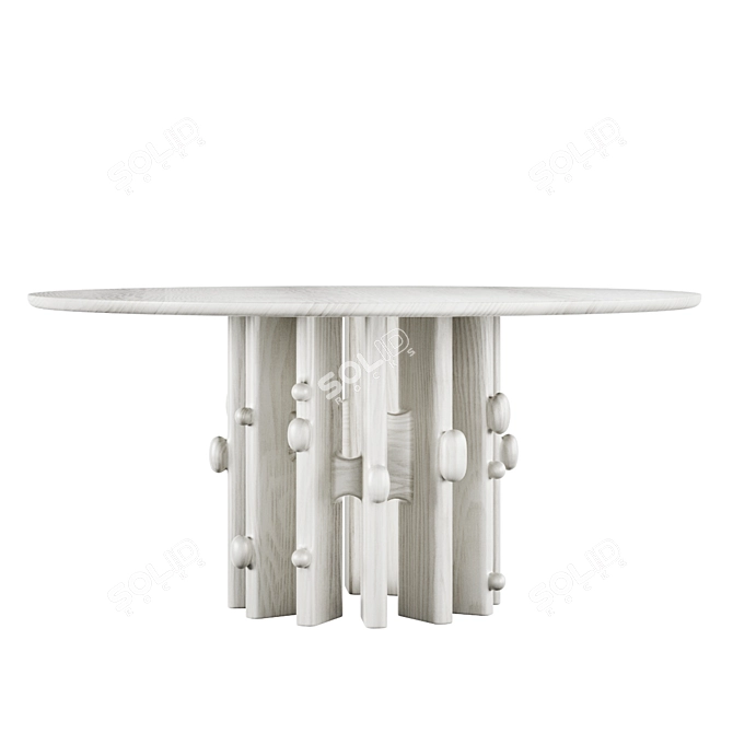 Craft B01 Round Dining Table 3D model image 2