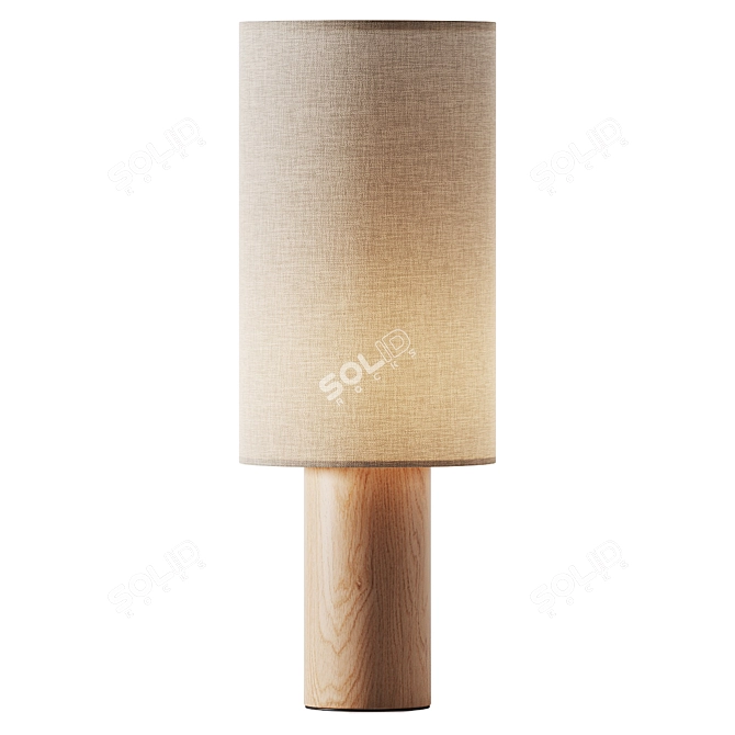 Sleek "Bordslampa Davin" 2017 Design 3D model image 1