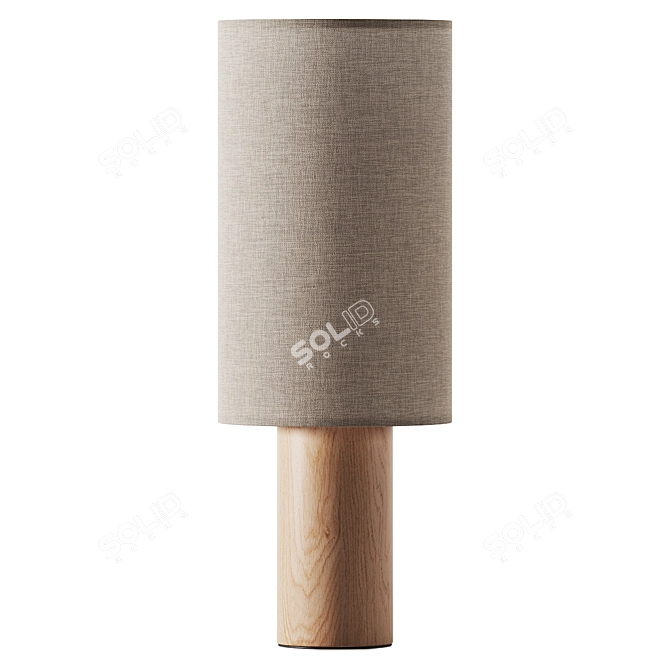 Sleek "Bordslampa Davin" 2017 Design 3D model image 2