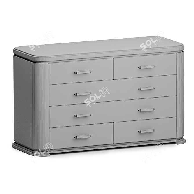 Sophisticated Ermete Dresser 3D model image 3