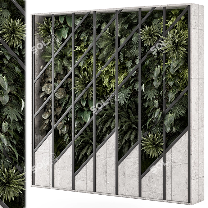  Modern Metal Vertical Garden

Translation:
Современный металлический вертикальный сад 3D model image 1