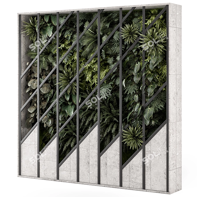  Modern Metal Vertical Garden

Translation:
Современный металлический вертикальный сад 3D model image 3