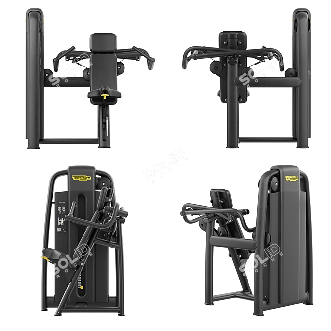 Technogym Shoulder 700 Render Textures 3D model image 3