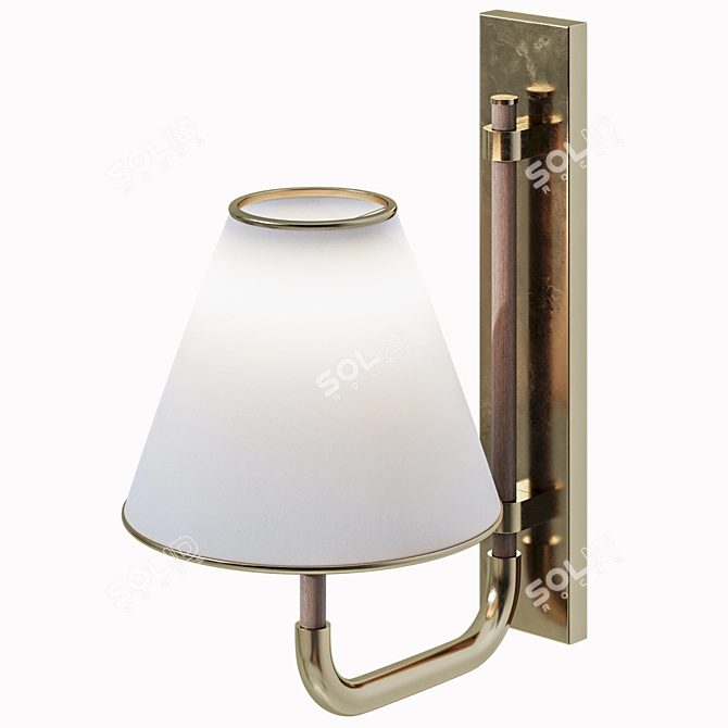 Rigby Small Sconce by Visual Comfort 3D model image 2