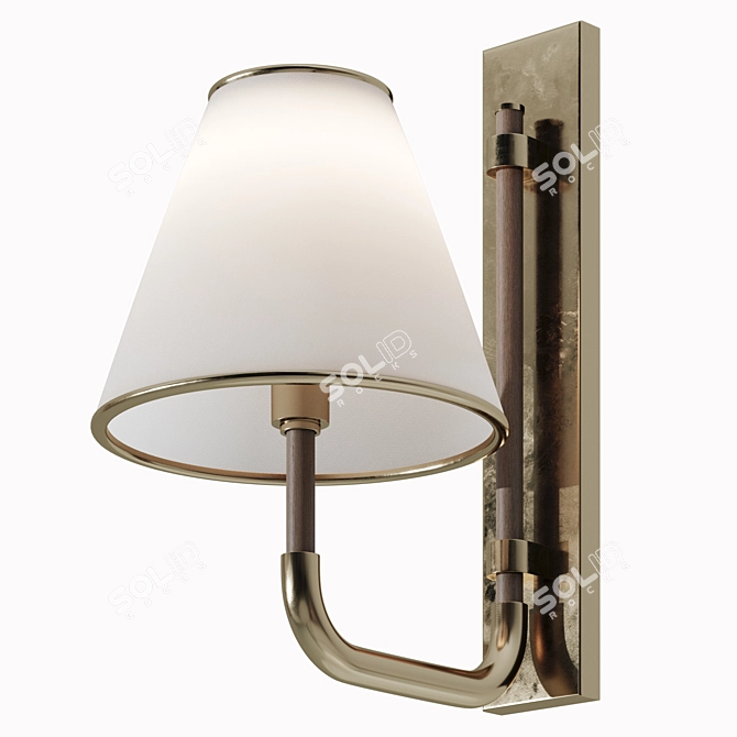 Rigby Small Sconce by Visual Comfort 3D model image 5