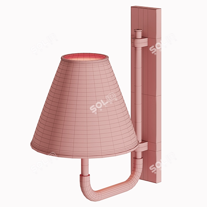 Rigby Small Sconce by Visual Comfort 3D model image 11