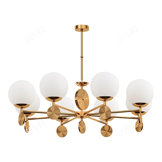 Elegant Stilfort Marsela Pendant Light 3D model image 1