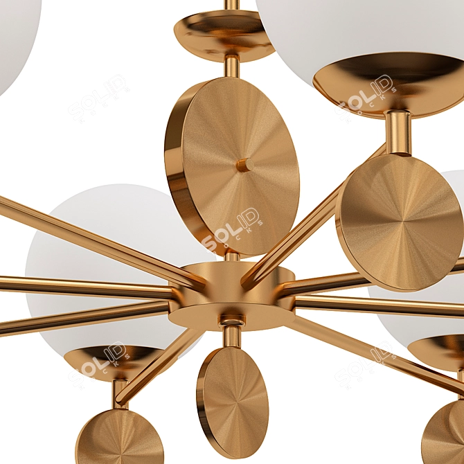 Elegant Stilfort Marsela Pendant Light 3D model image 2