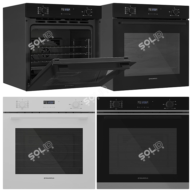 Maunfeld Kitchen Appliance Set 02 3D model image 4