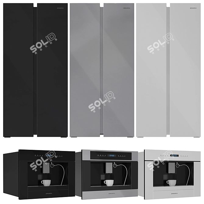 Maunfeld Kitchen Appliance Set 02 3D model image 5