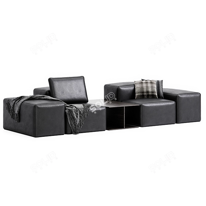 FENDA Cube Sofa Corona 5 3D model image 2