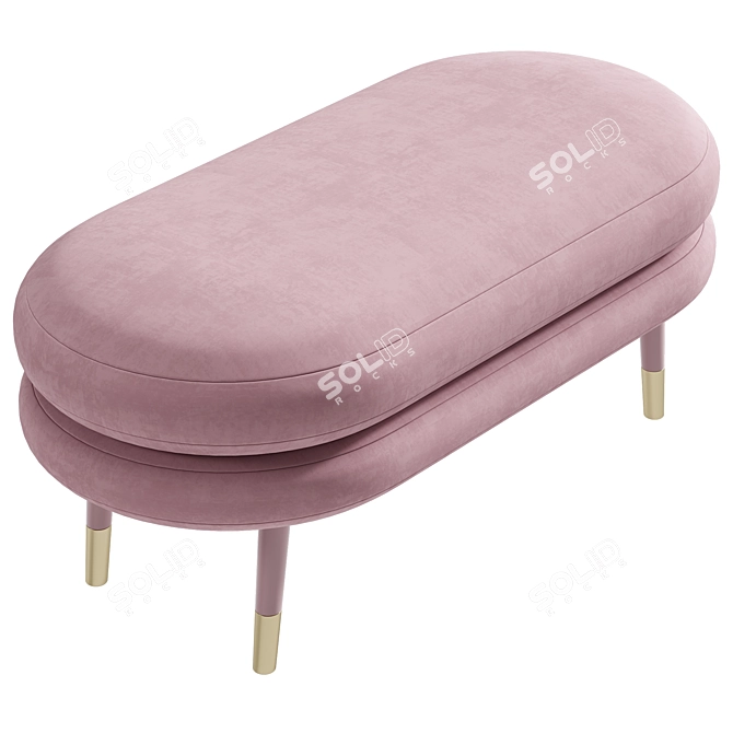 Cozy Duo Seating Solution 3D model image 3