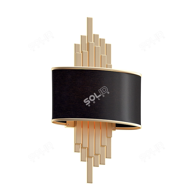 ROMAN B Wall Sconce 3D model image 1