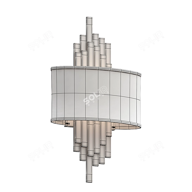 ROMAN B Wall Sconce 3D model image 3