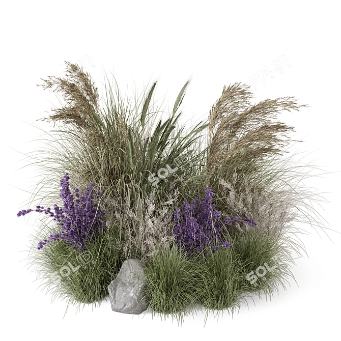 Outdoor Garden Set 2171 Max 3D model image 5