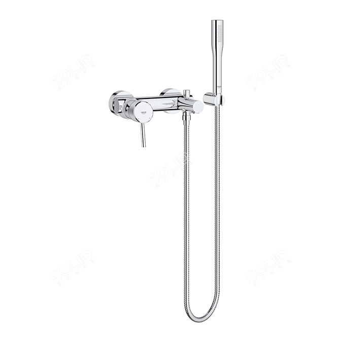 Grohe Concetto Mixer Set 3D model image 3