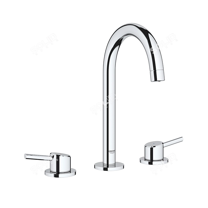 Grohe Concetto Mixer Set 3D model image 5