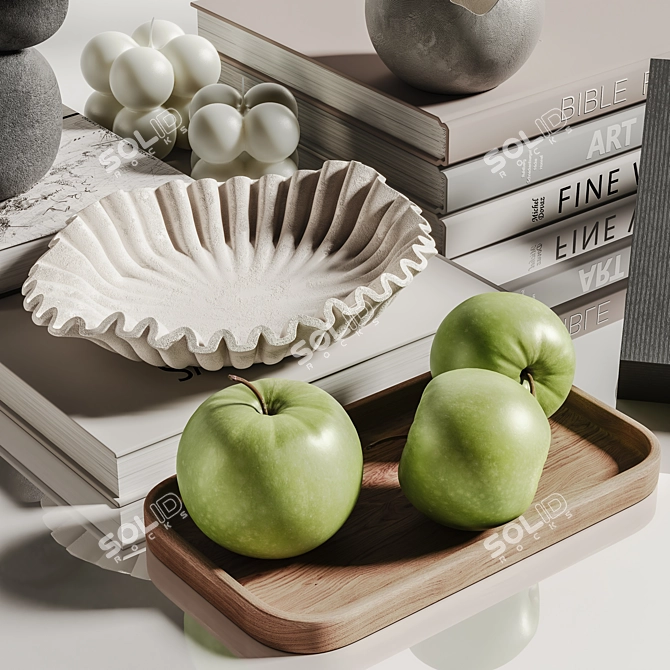 Elegant Decorative Collection 130 3D model image 5