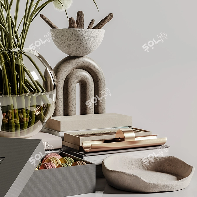 Elegant Decorative Collection 130 3D model image 7