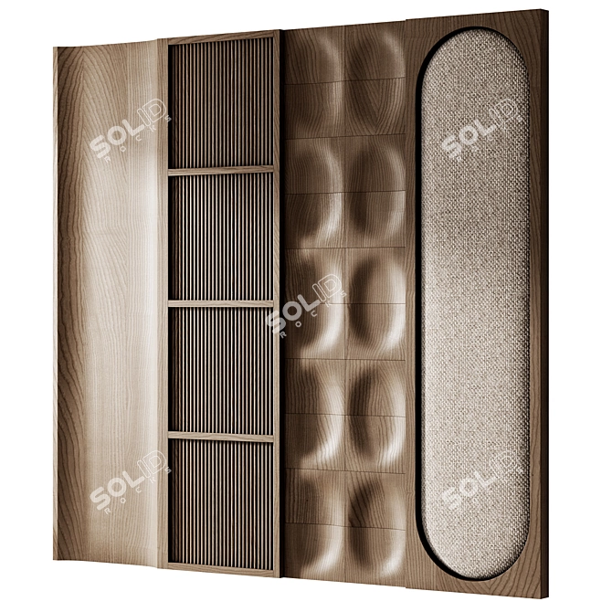 Decorative Wall Panels 1 3D model image 1