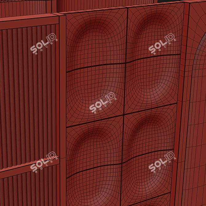 Decorative Wall Panels 1 3D model image 6