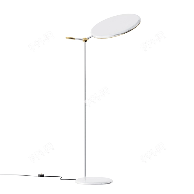 Orbit LED Floor Lamp Set 3D model image 2