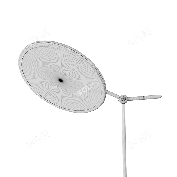 Orbit LED Floor Lamp Set 3D model image 4