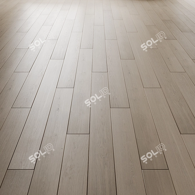 Exquisite Bauwerk Parquet Board 3D model image 2