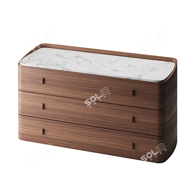 Luo Sideboard - Elegant Storage Solution 3D model image 3