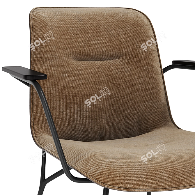 Sleek Minimalist Mobimex Chair 3D model image 5