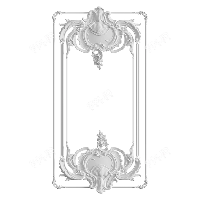 Custom Wall Design Solution 3D model image 1