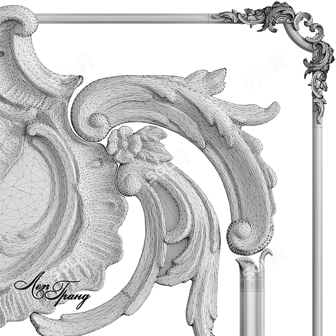 Custom Wall Design Solution 3D model image 2