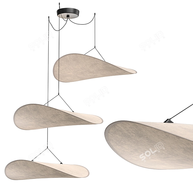 Modern Tense Lighting Collection 3D model image 1