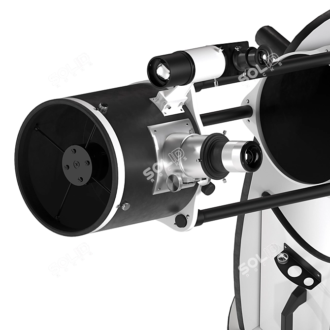 Skyliner FlexTube Telescope: Dobson N203 3D model image 4
