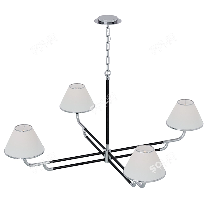 Rigby Grande Chandelier by Visual Comfort 3D model image 3