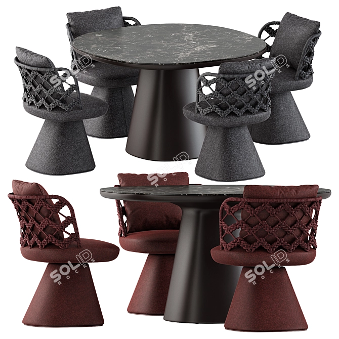 Luxury Flair Allure Set 3D model image 1