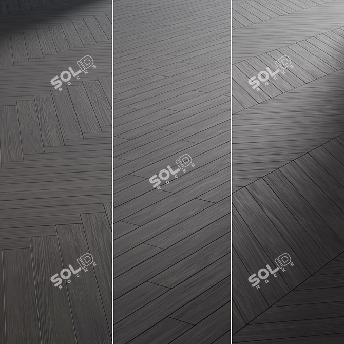 Modular Parquet Board Assortment 3D model image 3