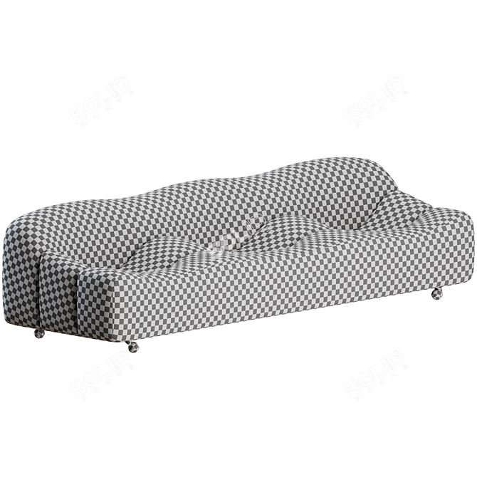 Artifort ABC Sofa, 3 Seater 3D model image 2