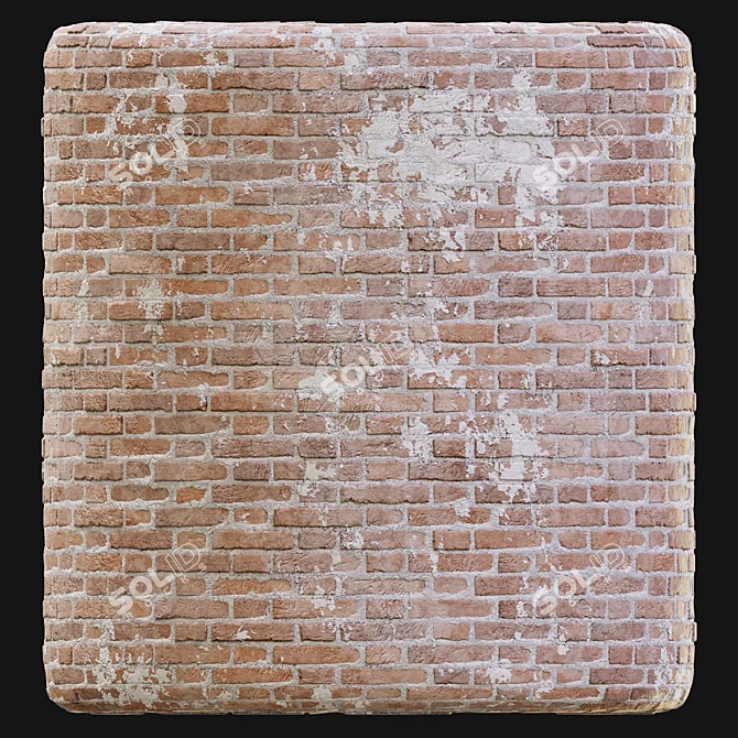 PBR Seamless Brick Texture Pack 3D model image 5