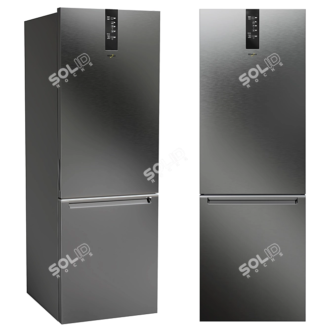 Whirlpool Refrigerator Duo, 3D Models 3D model image 2