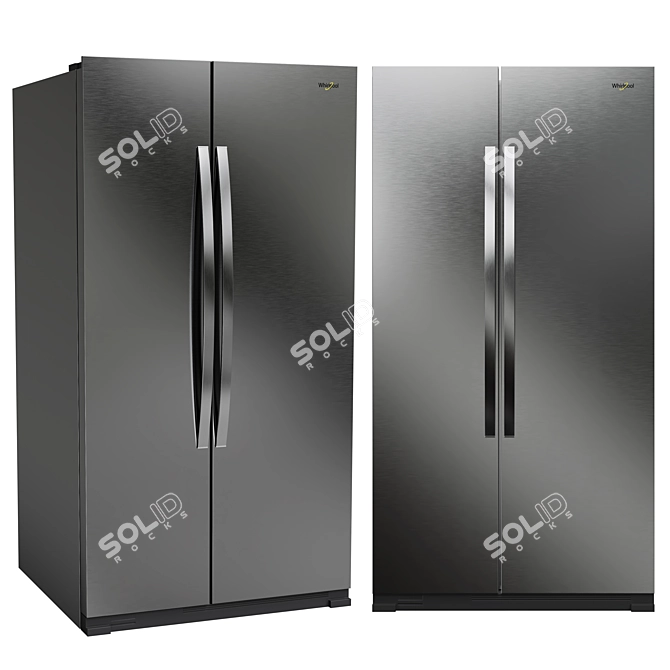 Whirlpool Refrigerator Duo, 3D Models 3D model image 4